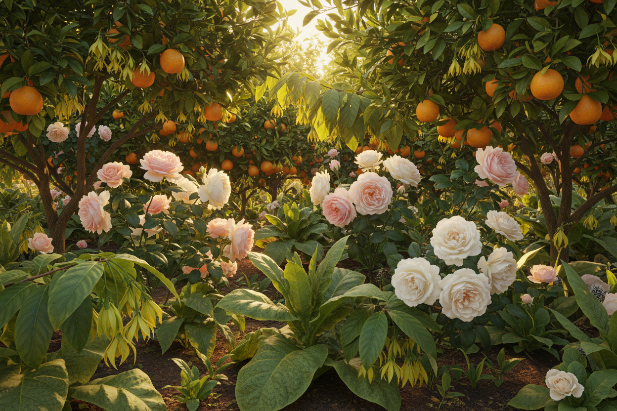 Add ylang ylang plant